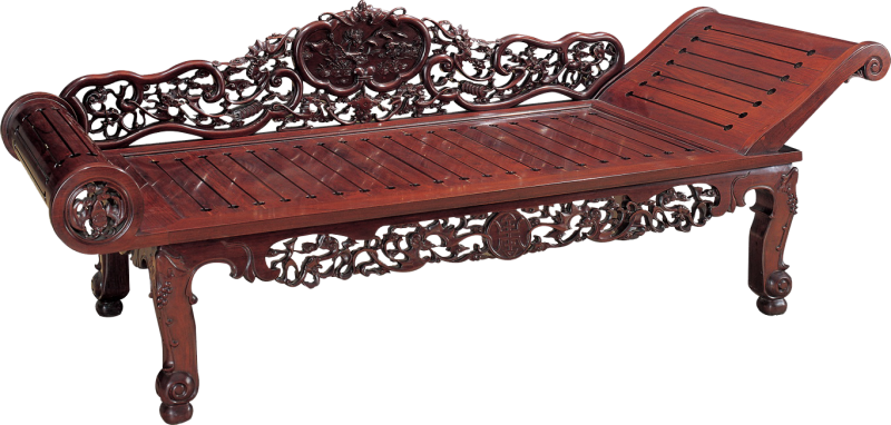 云蝠纹榻床